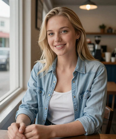 Kayla, 26, at a Miami coffee shop for trucker dating Florida profiles
